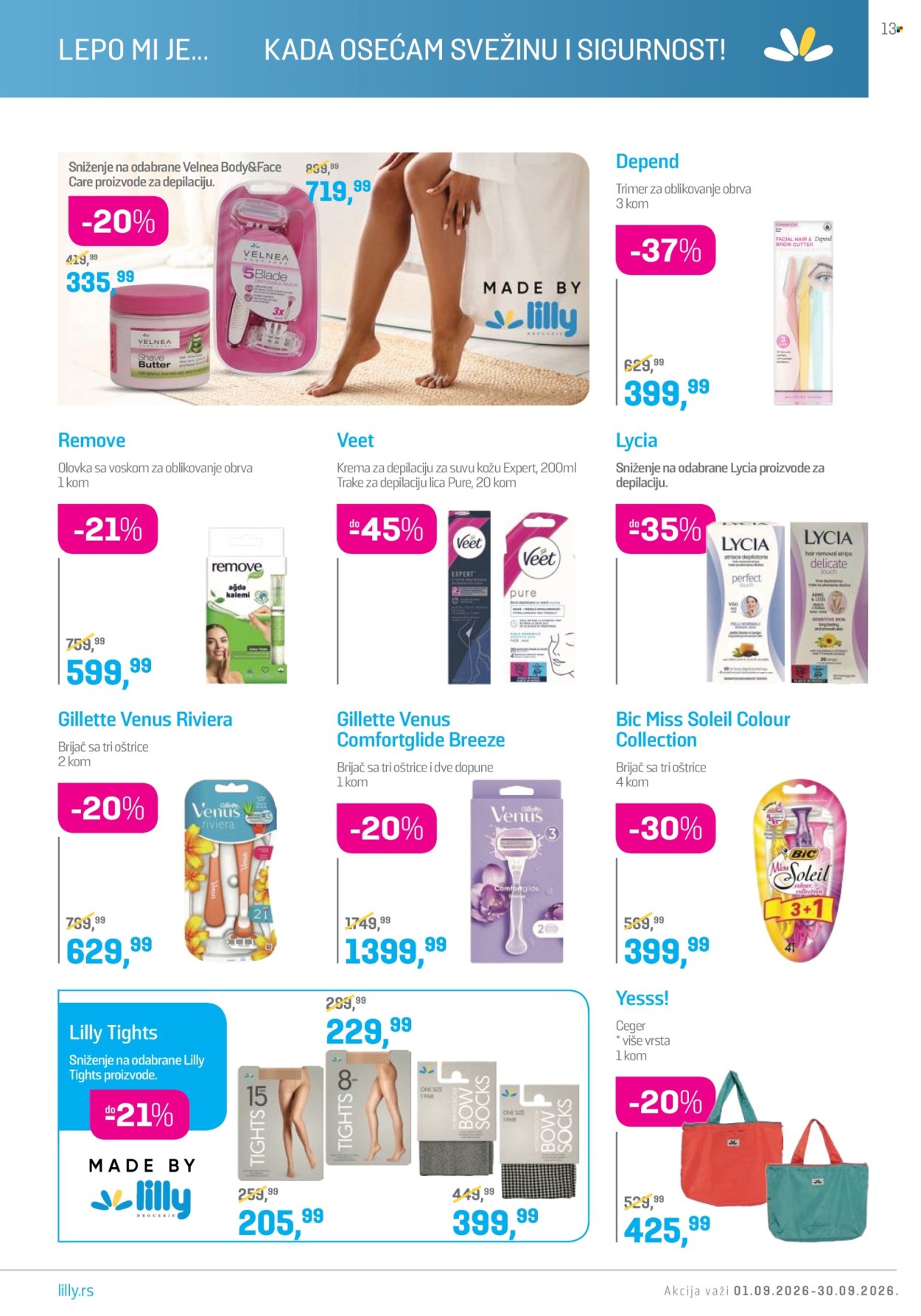 Lilly Drogerie katalog - 01.09.2026 - 30.09.2026. Stranica 13
