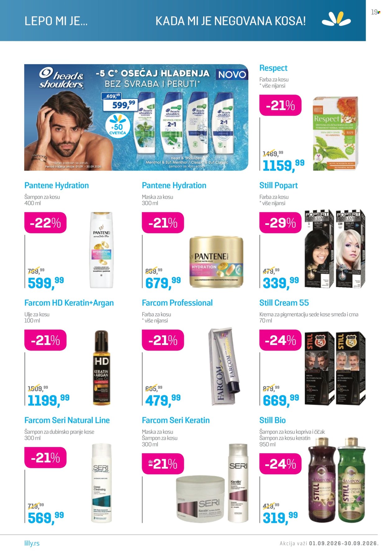 Lilly Drogerie katalog - 01.09.2026 - 30.09.2026. Stranica 19