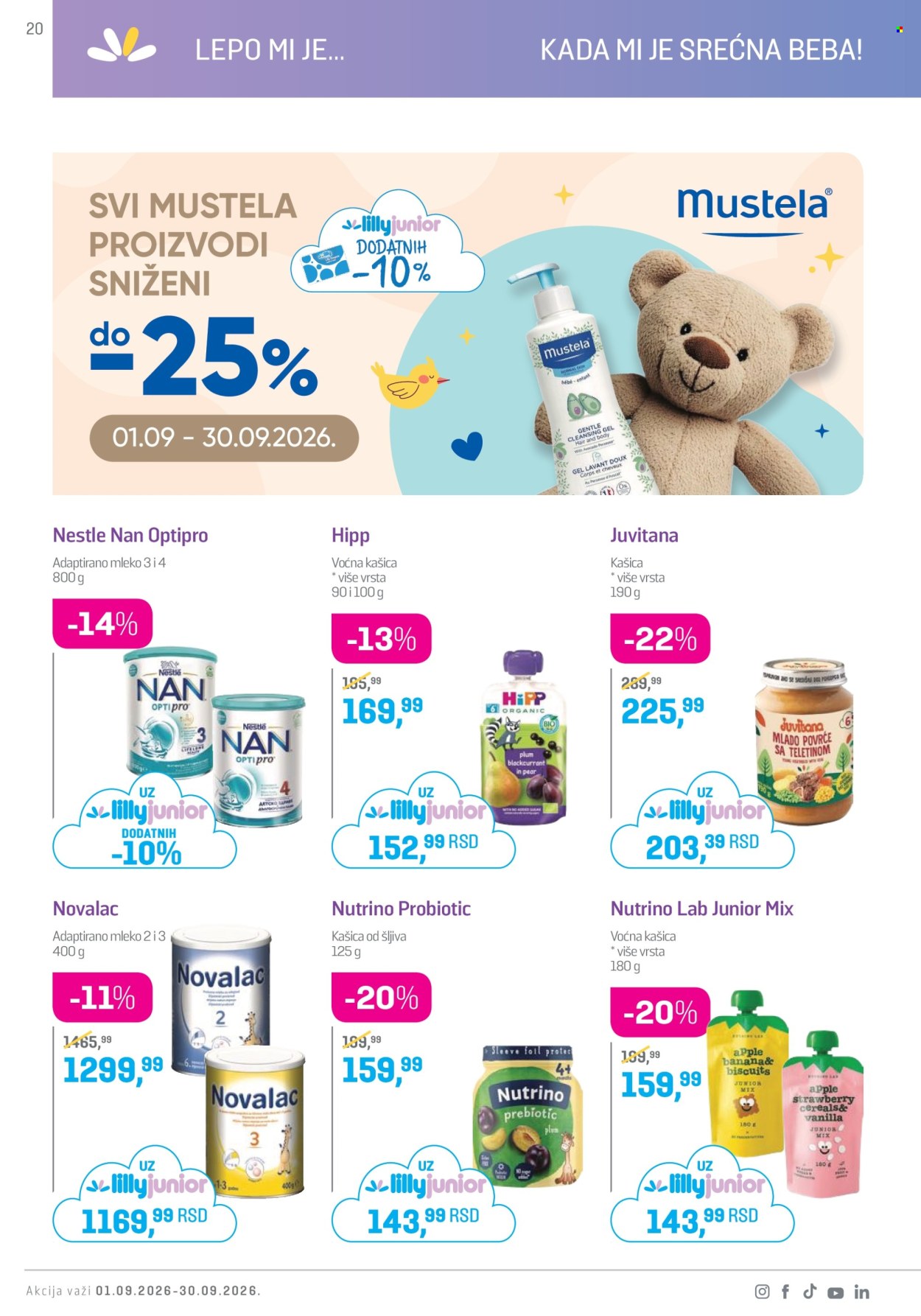 Lilly Drogerie katalog - 01.09.2026 - 30.09.2026. Stranica 20