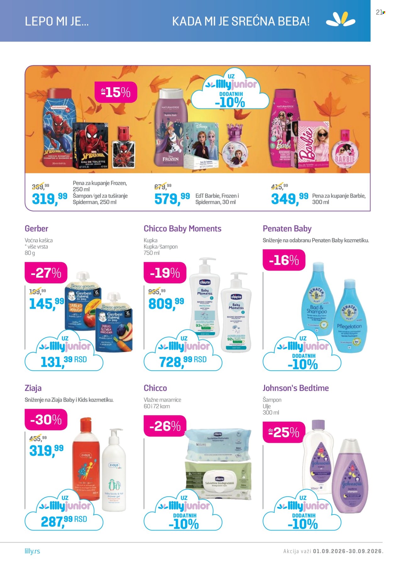 Lilly Drogerie katalog - 01.09.2026 - 30.09.2026. Stranica 21
