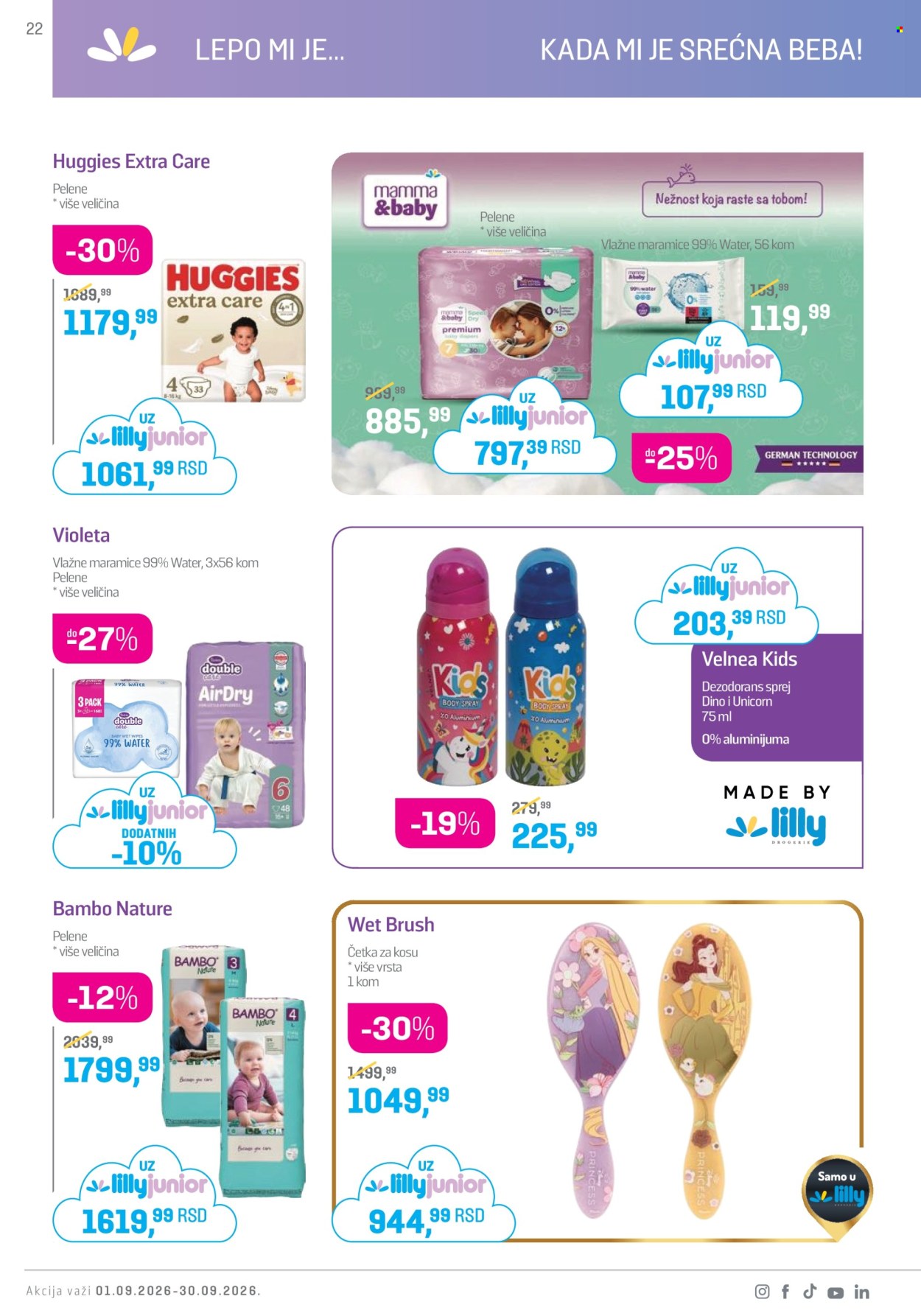 Lilly Drogerie katalog - 01.09.2026 - 30.09.2026. Stranica 22