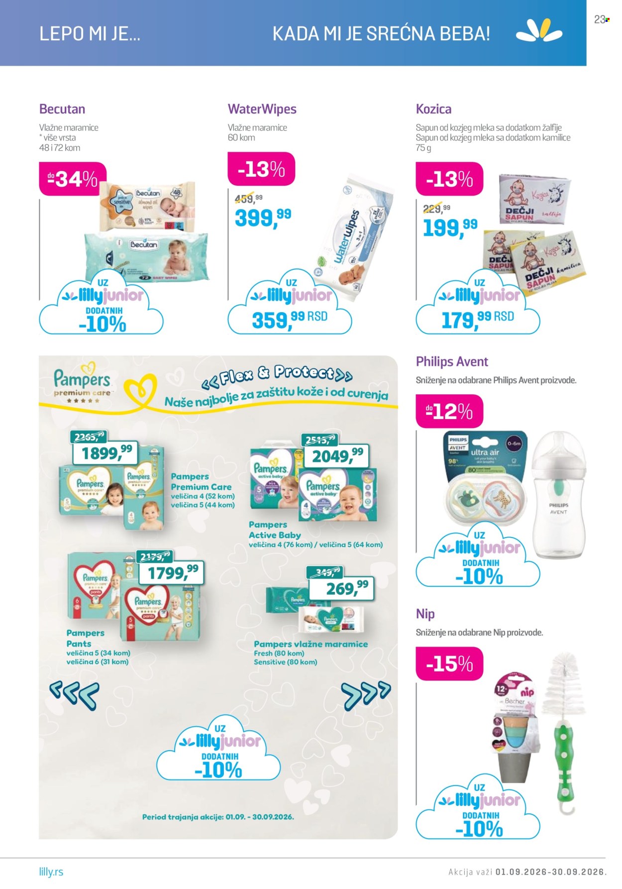 Lilly Drogerie katalog - 01.09.2026 - 30.09.2026. Stranica 23