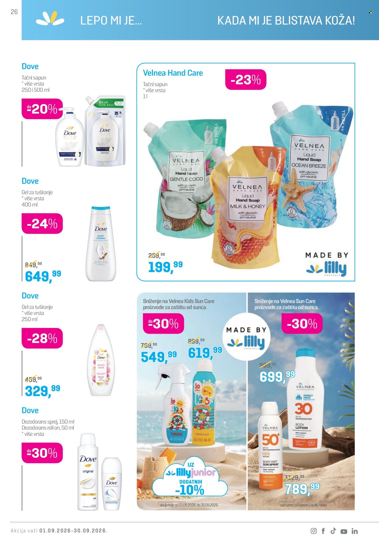 Lilly Drogerie katalog - 01.09.2026 - 30.09.2026. Stranica 26