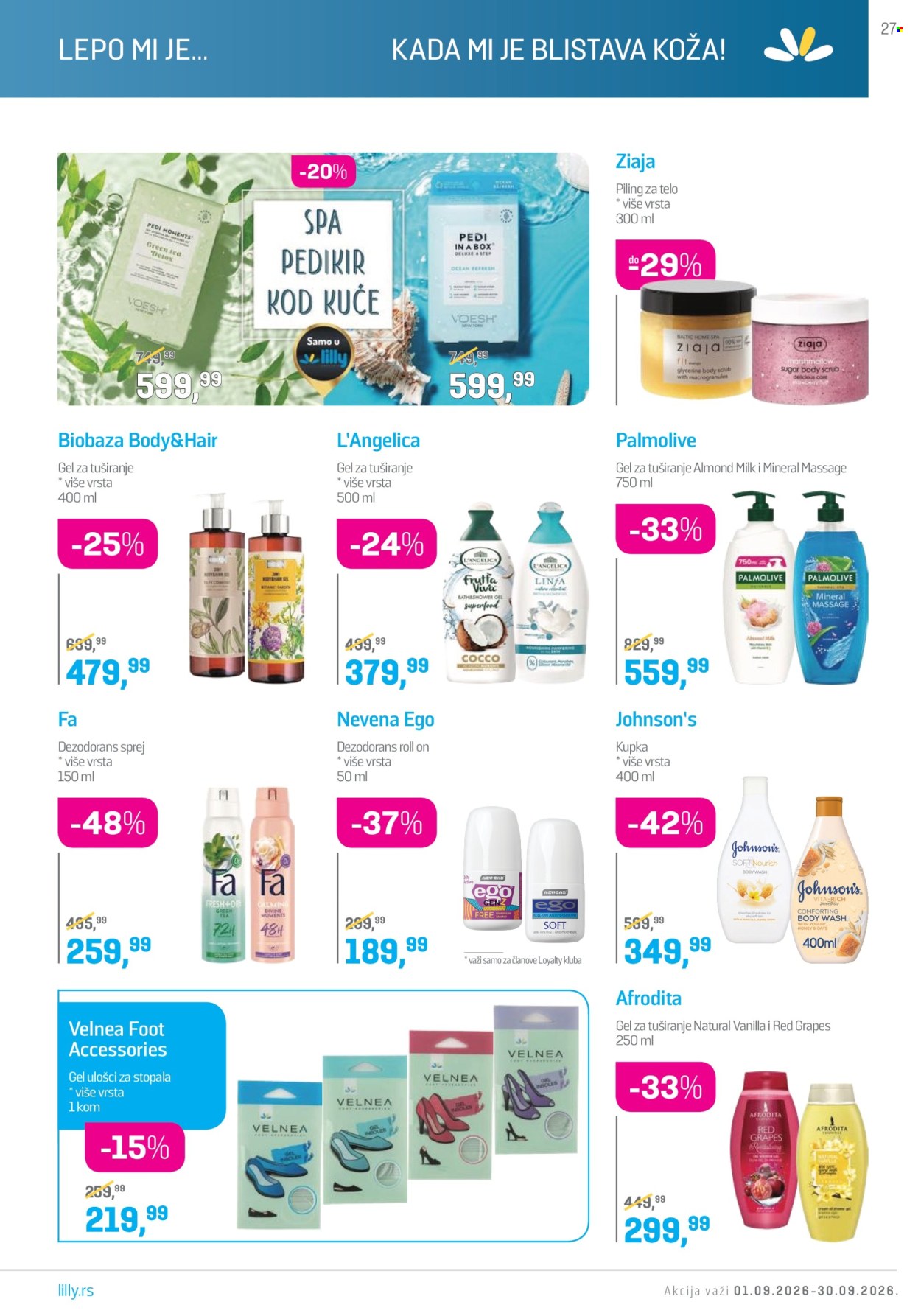 Lilly Drogerie katalog - 01.09.2026 - 30.09.2026. Stranica 27