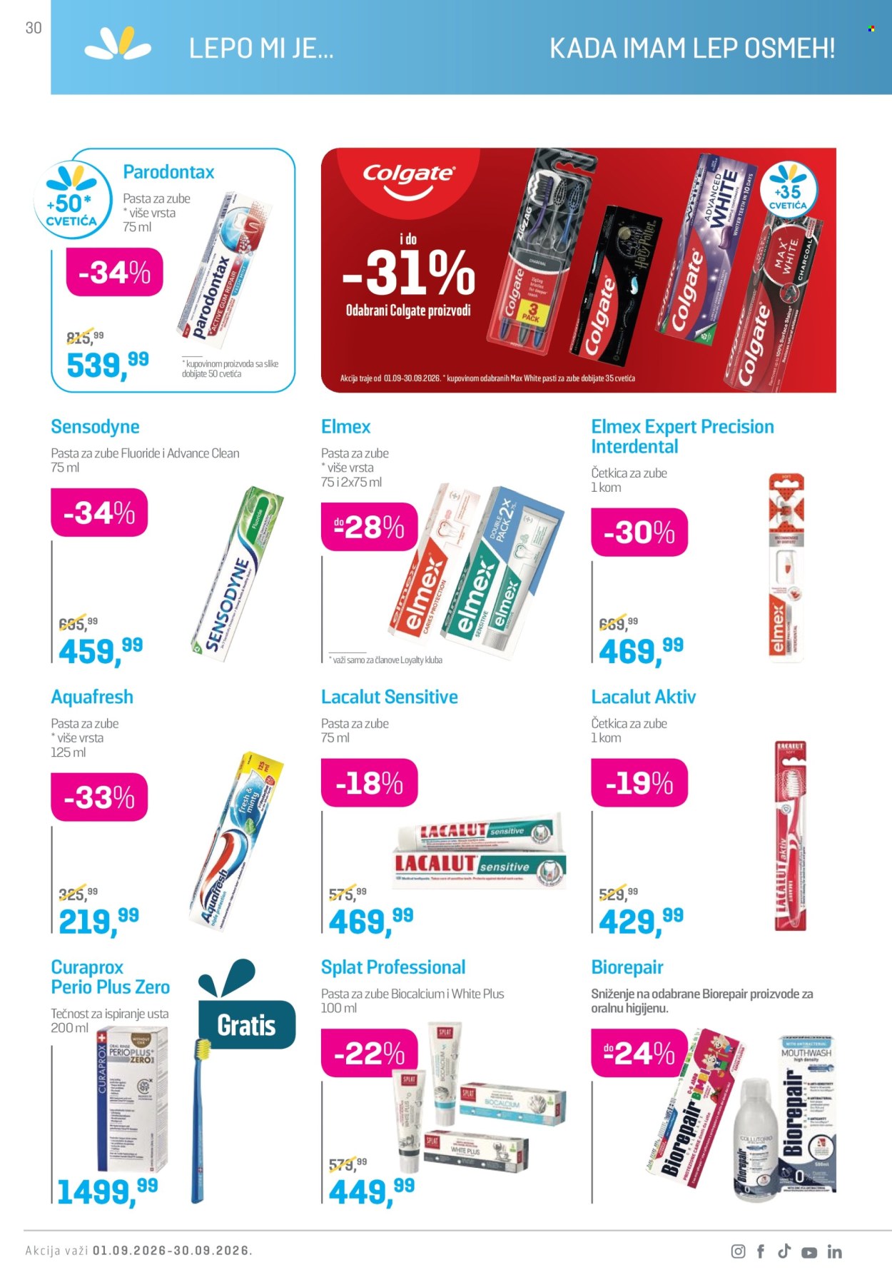 Lilly Drogerie katalog - 01.09.2026 - 30.09.2026. Stranica 30