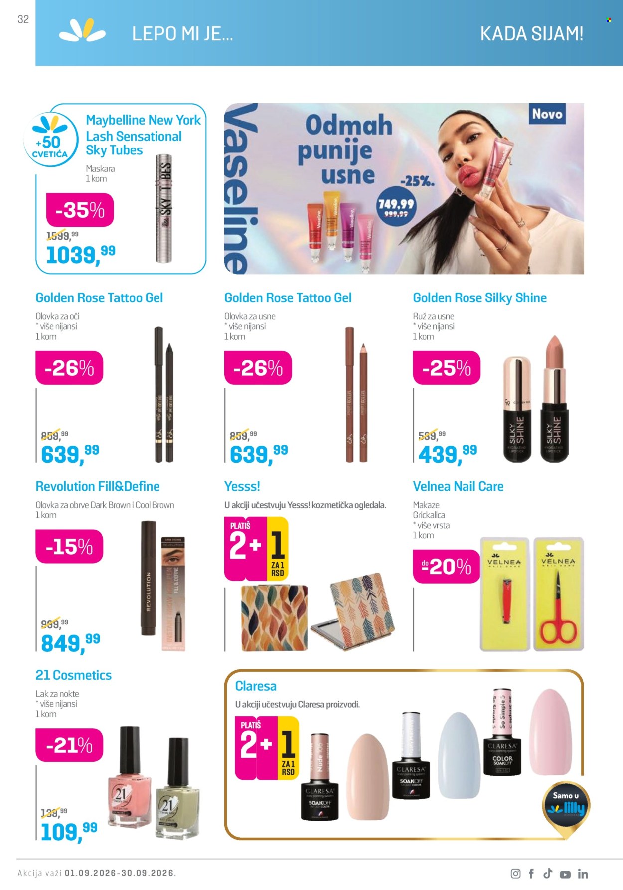 Lilly Drogerie katalog - 01.09.2026 - 30.09.2026. Stranica 32