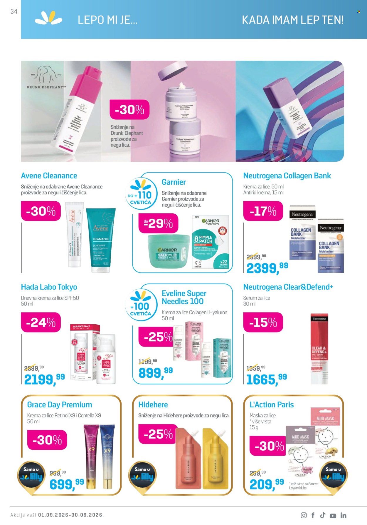 Lilly Drogerie katalog - 01.09.2026 - 30.09.2026. Stranica 34