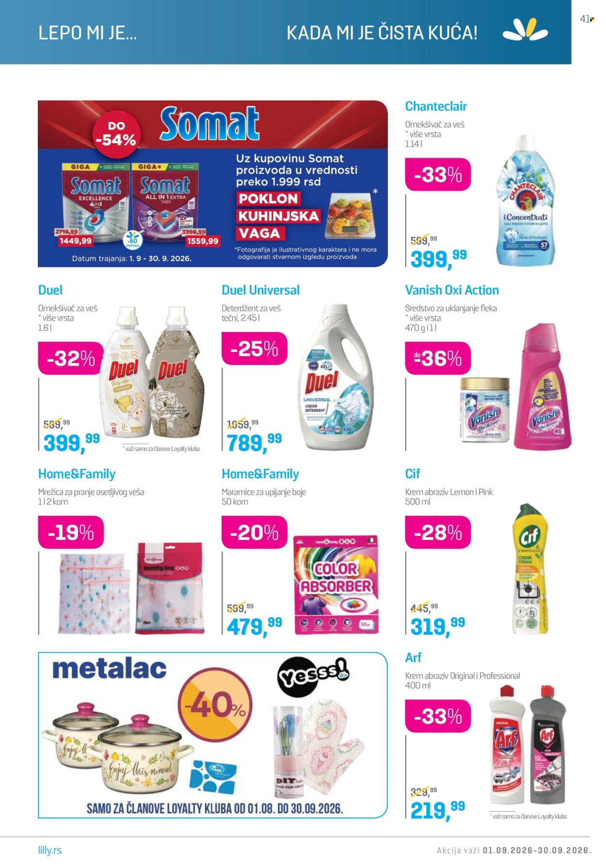 Lilly Drogerie katalog - 01.09.2026 - 30.09.2026. Stranica 41