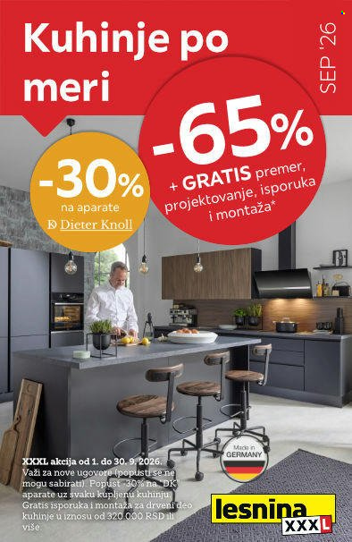 Lesnina XXXL katalog - 01.09.2026 - 30.09.2026. Stranica 6