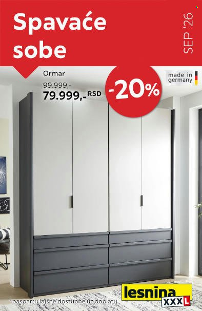 Lesnina XXXL katalog - 01.09.2026 - 30.09.2026. Stranica 9