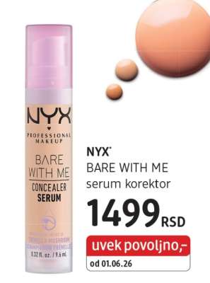 NYX BARE WITH ME