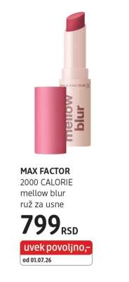MAX FACTOR