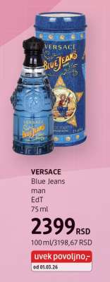 VERSACE Blue Jeans