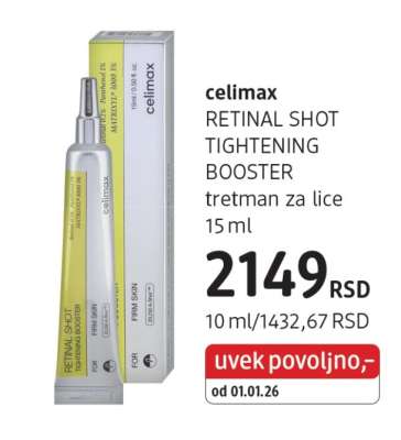 celimax RETINAL SHOT TIGHTENING BOOSTER