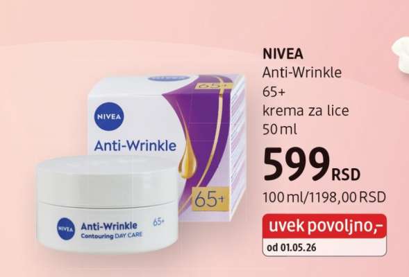 NIVEA Anti-Wrinkle 65+