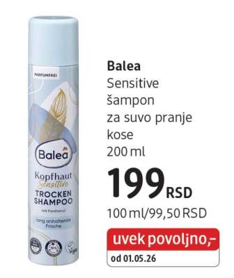 Balea Sensitive šampon