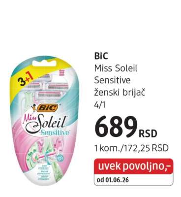 BiC Miss Soleil Sensitive