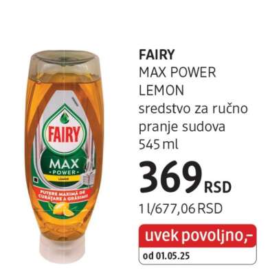 Fairy Max Power Lemon