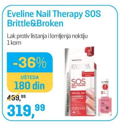 Eveline Nail Therapy SOS Brittle&Broken