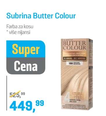 Subrina Butter Colour