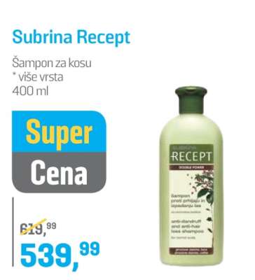 Subrina Recept