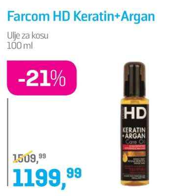 Farcom HD Keratin+Argan