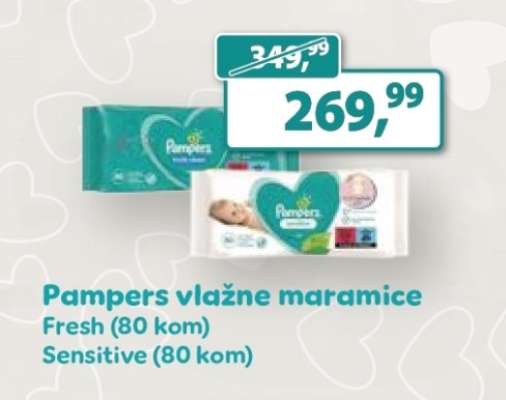 Pampers Vlažne maramice