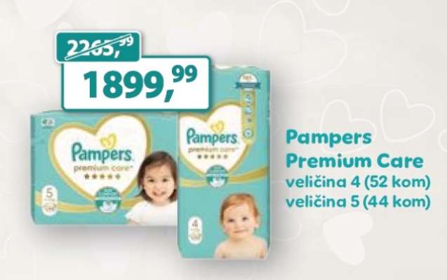 Pampers premium care