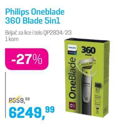 Philips Oneblade 360 Blade 5in1