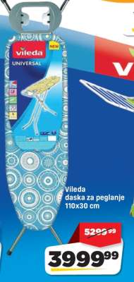 Vileda daska za peglanje 110x30 cm