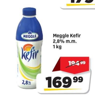 Meggle kefir 2,8 % m.m ,
