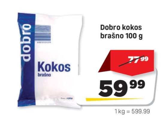 Dobro kokos brašno 100 g
