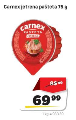 Carnex Jetrena pašteta 75 g