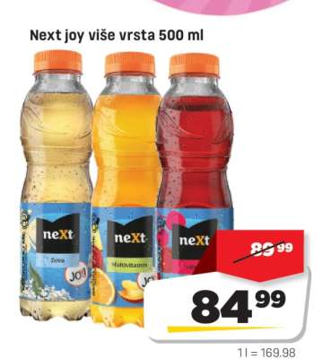 Next Joy više vrsta 500 ml