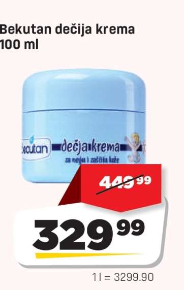 Bekutan dečija krema 100 ml