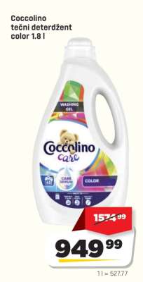 Coccolino tečni deterdžent color 1.8 l