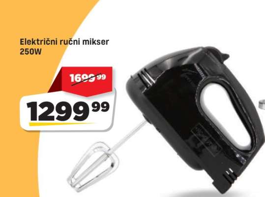 Električni ručni mikser 250W