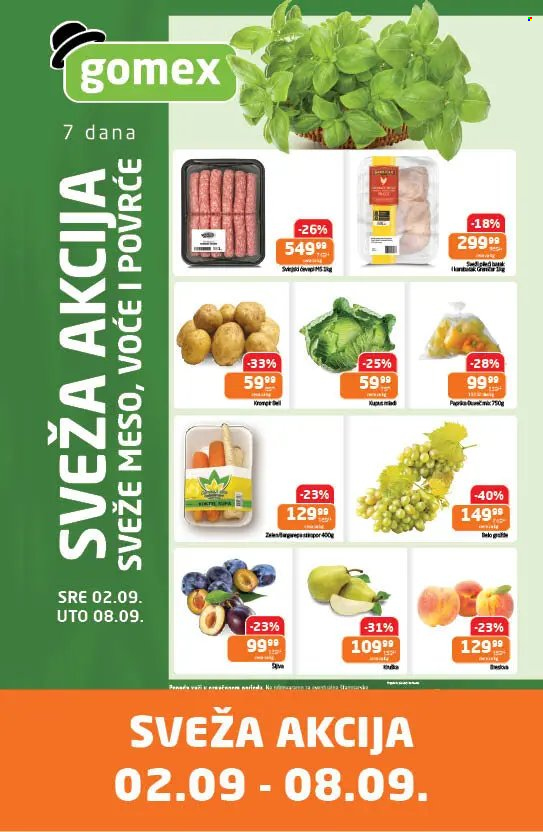 Gomex katalog - 02.09.2026 - 08.09.2026. Stranica 1