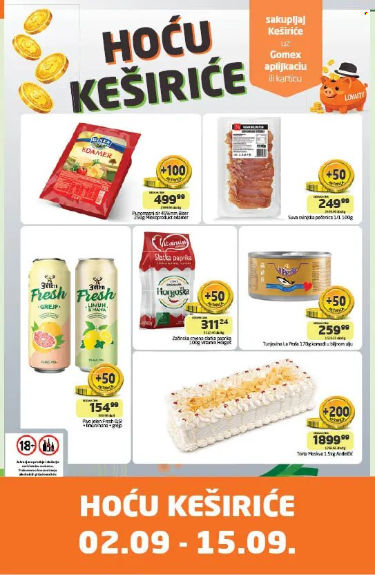 Gomex katalog - 02.09.2026 - 15.09.2026. Stranica 1