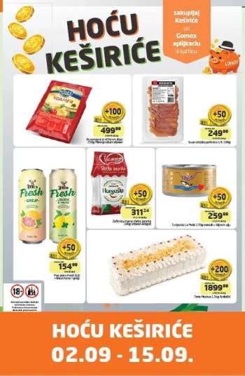 Gomex katalog - 02.09.2026 - 15.09.2026.