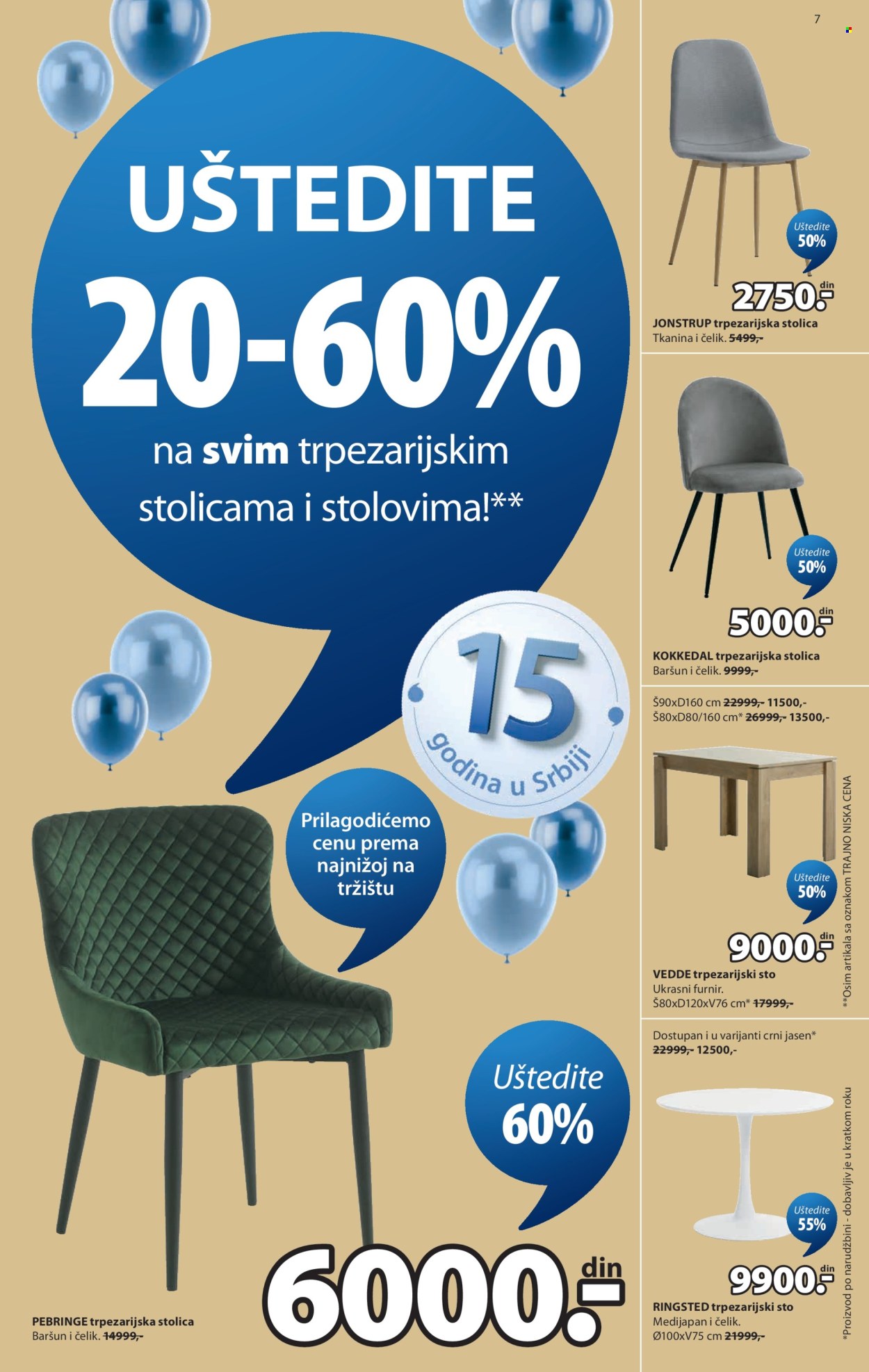 JYSK katalog - 02.09.2026 - 08.09.2026. Stranica 7