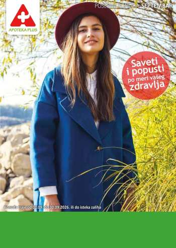 Apoteka Plus katalog - 01.09.2026 - 30.09.2026.