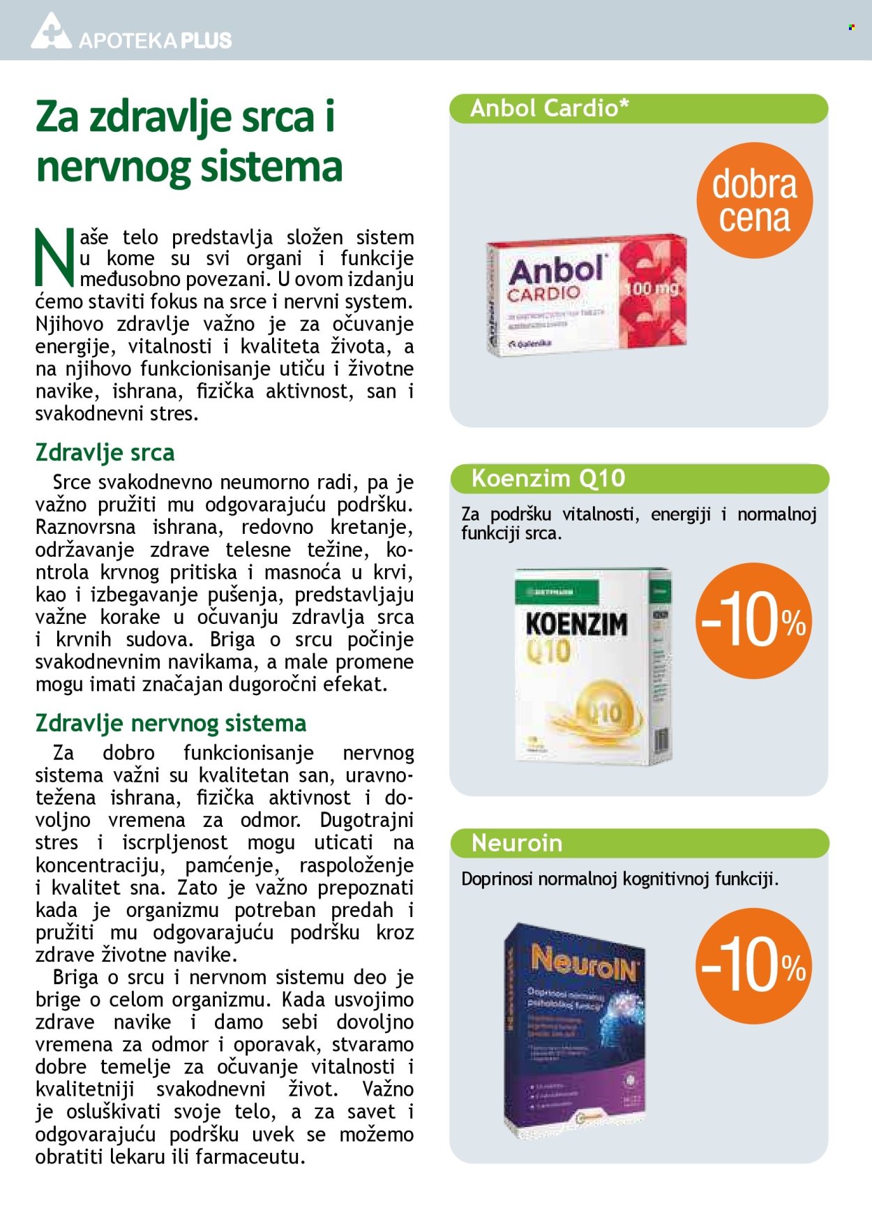 Apoteka Plus katalog - 01.09.2026 - 30.09.2026. Stranica 6