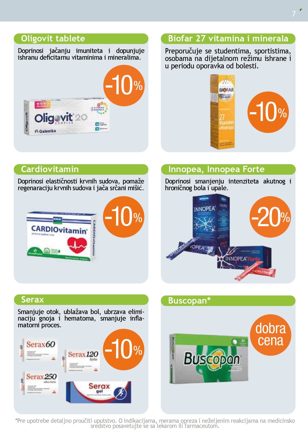 Apoteka Plus katalog - 01.09.2026 - 30.09.2026. Stranica 7