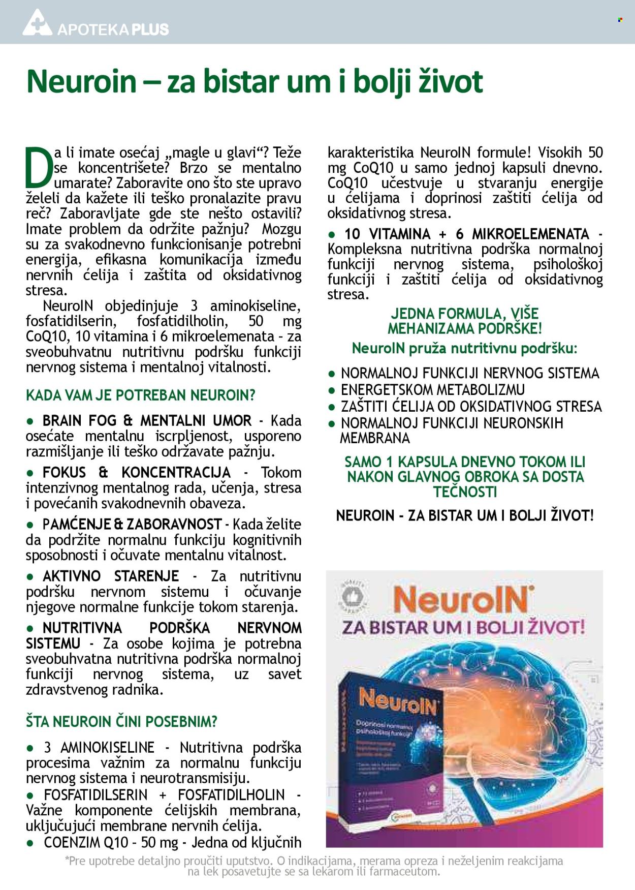 Apoteka Plus katalog - 01.09.2026 - 30.09.2026. Stranica 8