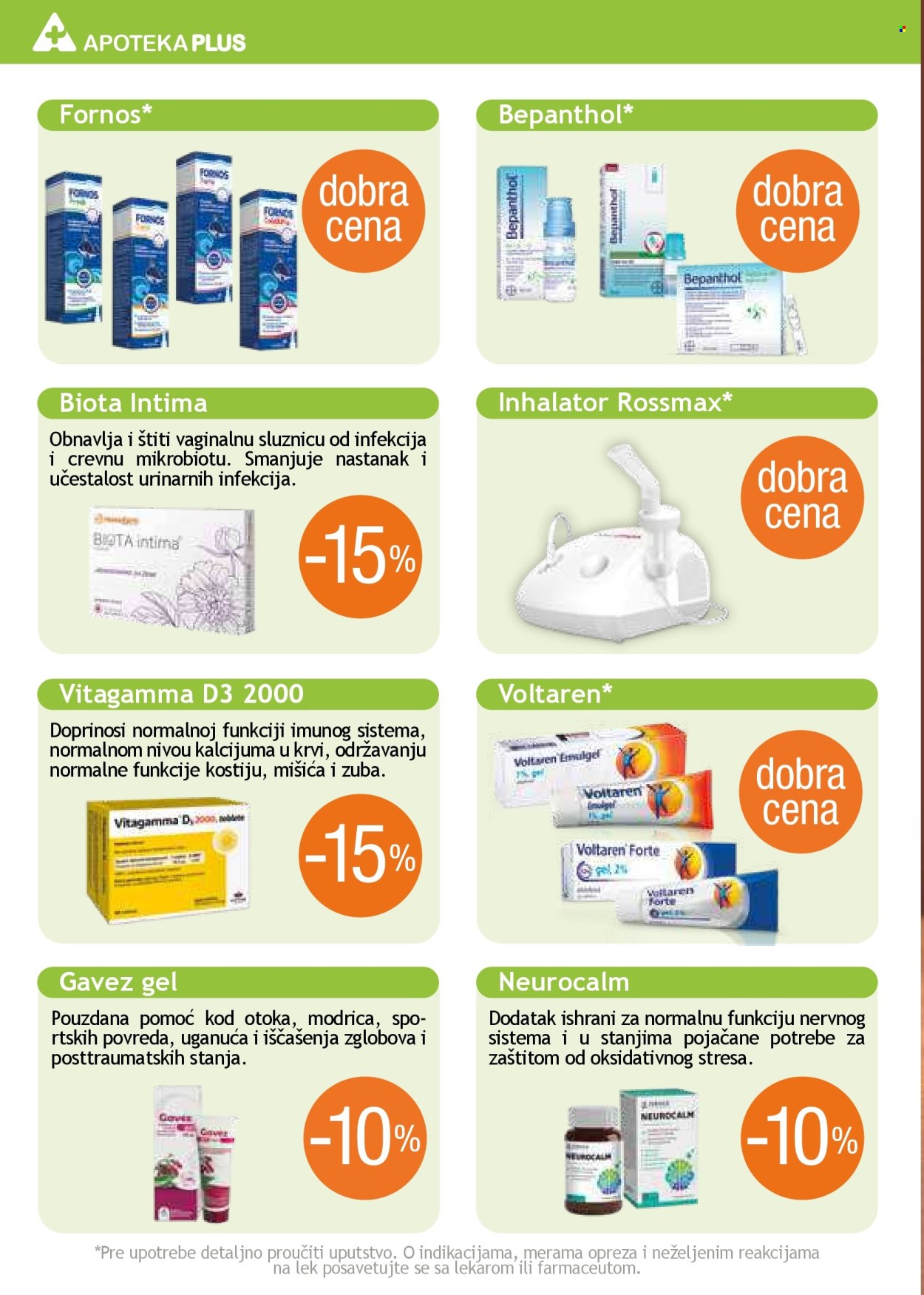 Apoteka Plus katalog - 01.09.2026 - 30.09.2026. Stranica 10