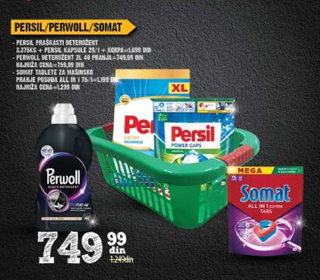 Perwoll deterdžent za 40 pranja