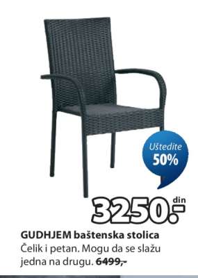 GUDHJEM BAŠTENSKA STOLICA