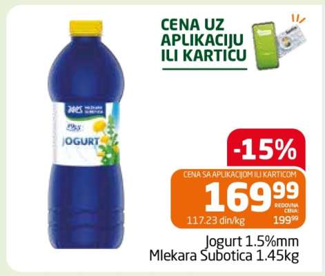 Jogurt 1.5%mm