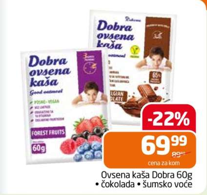 Dobra ovsena kaša 60g